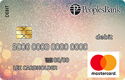 Sparkle debit card