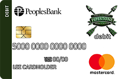 Pipestone Arrows debit card