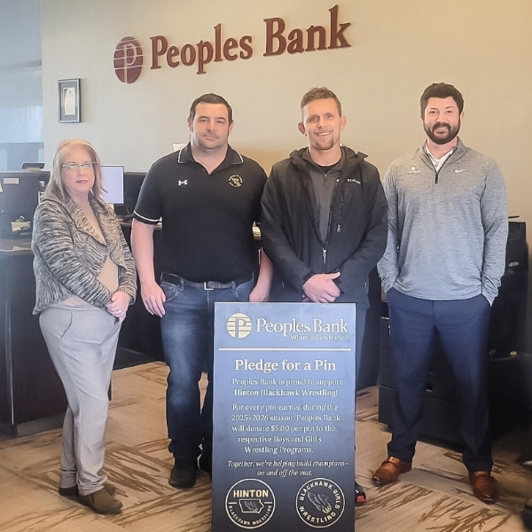 Hinton Pledge for a Pin presentation