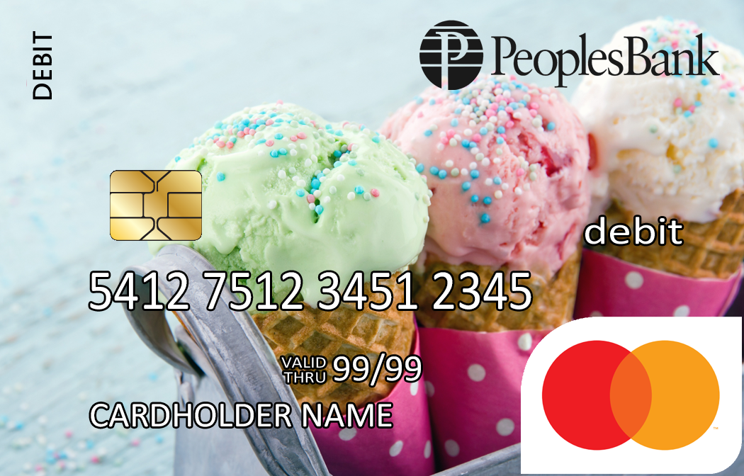 Ice Cream debit card