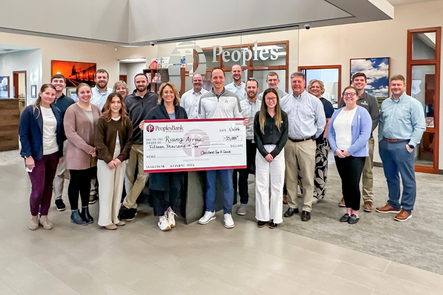 Christmas For A Cause check 2025