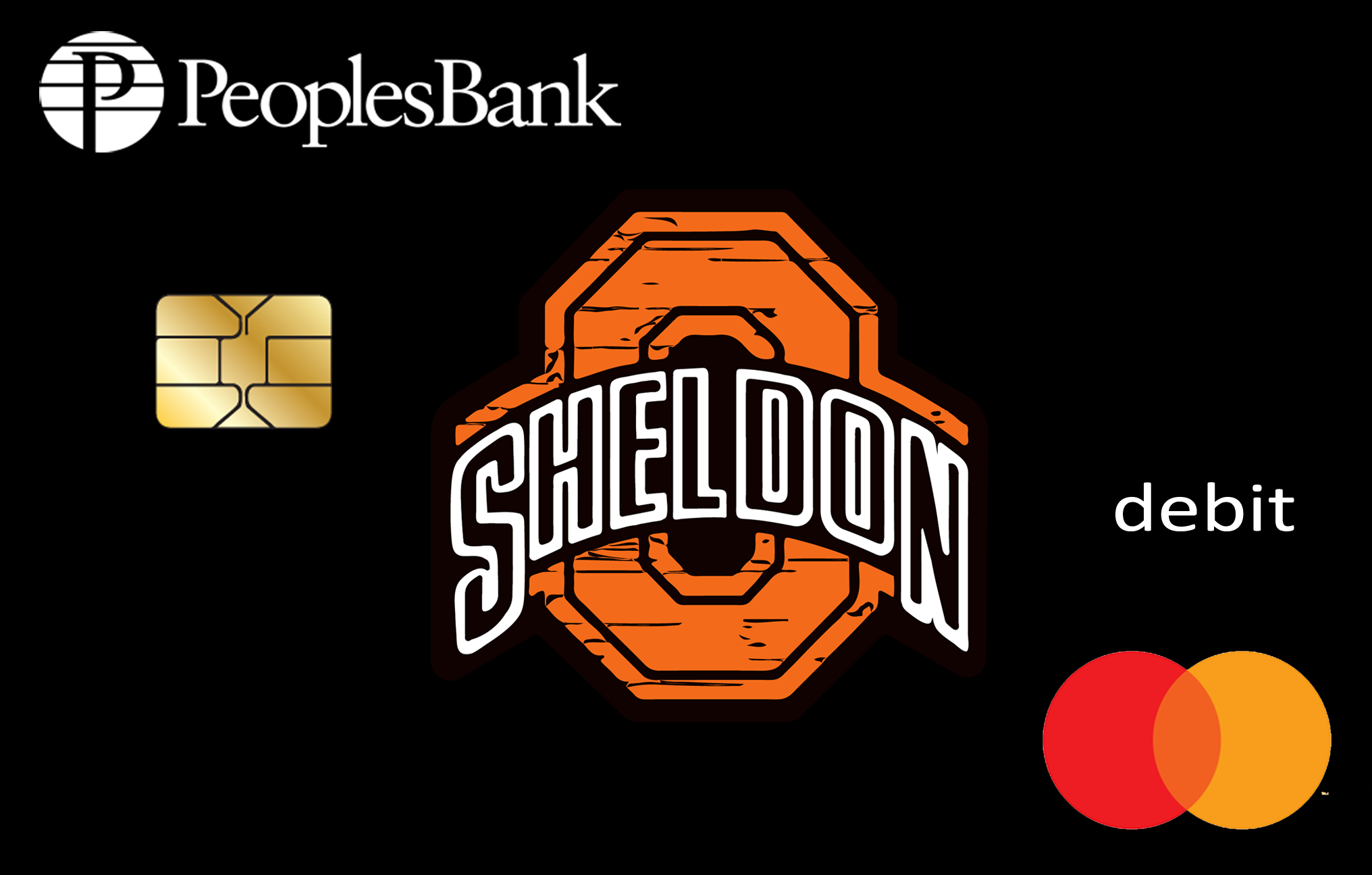 Sheldon debit card