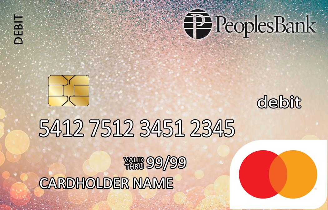Sparkle debit card