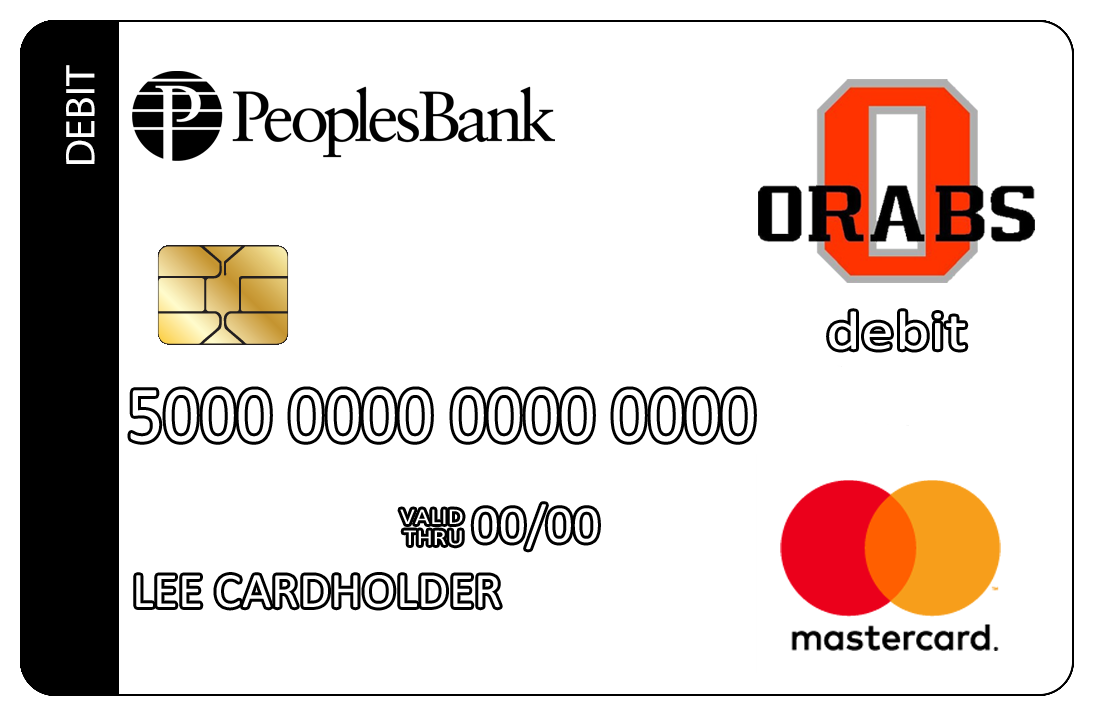 Sheldon debit card
