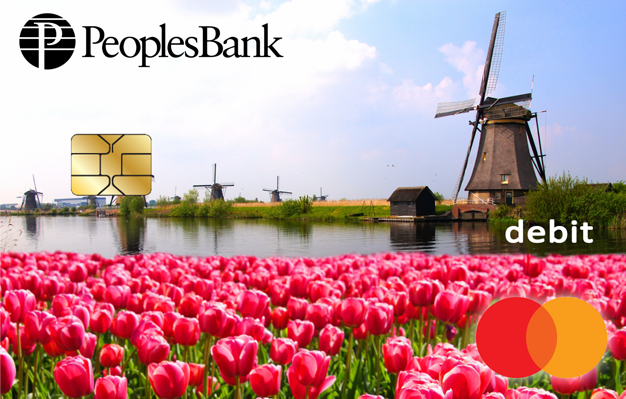 Tulips debit card