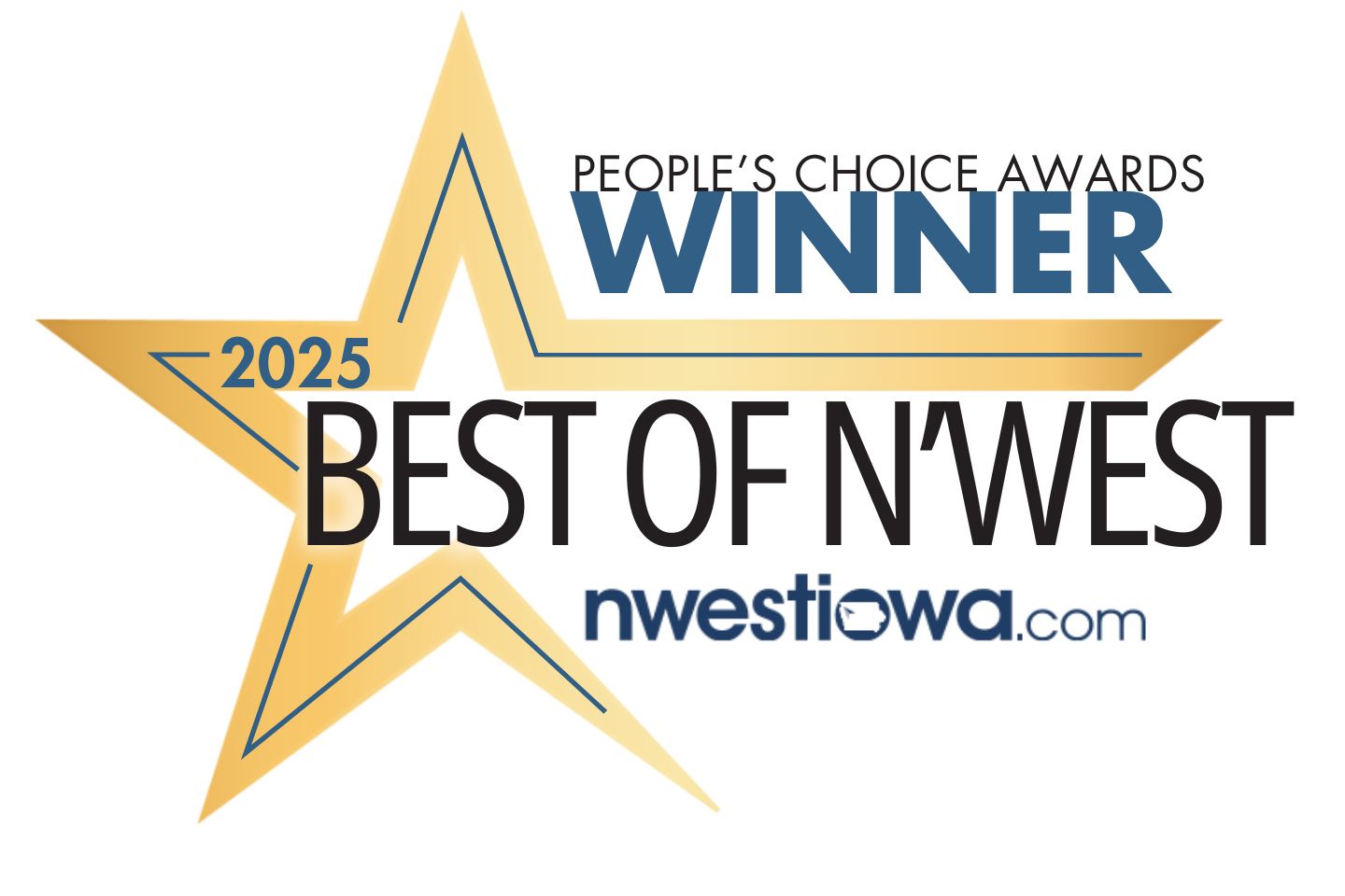 2025 Best of N'West logo