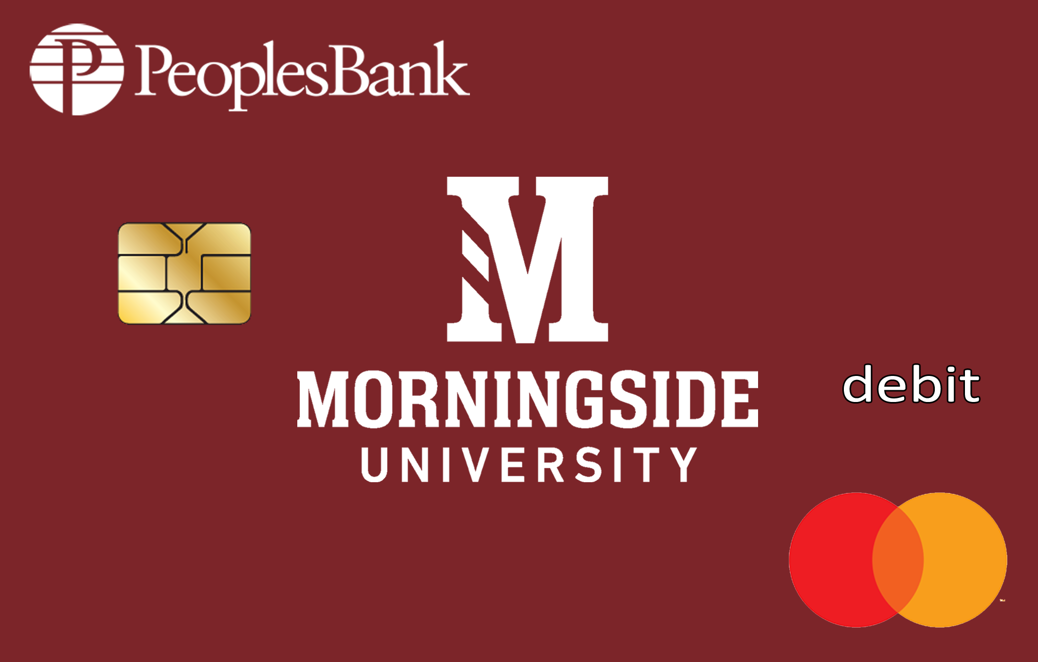 Morningside University debit card