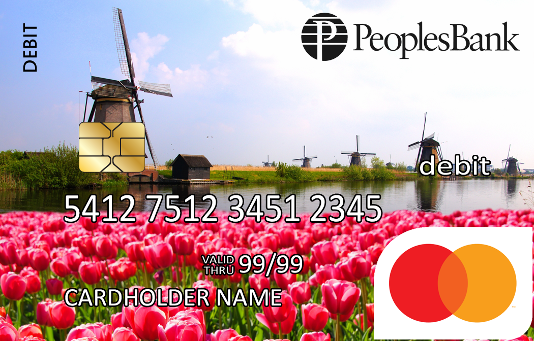 Tulips debit card