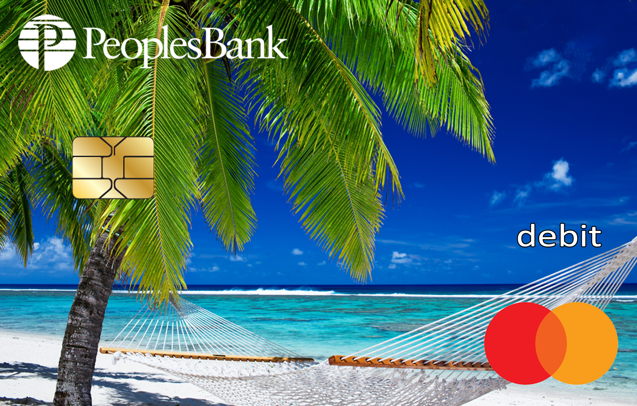 Beach debit card