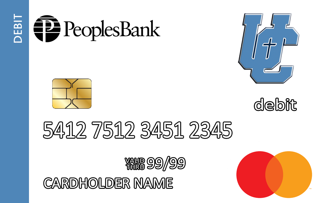 Unity Christian debit card