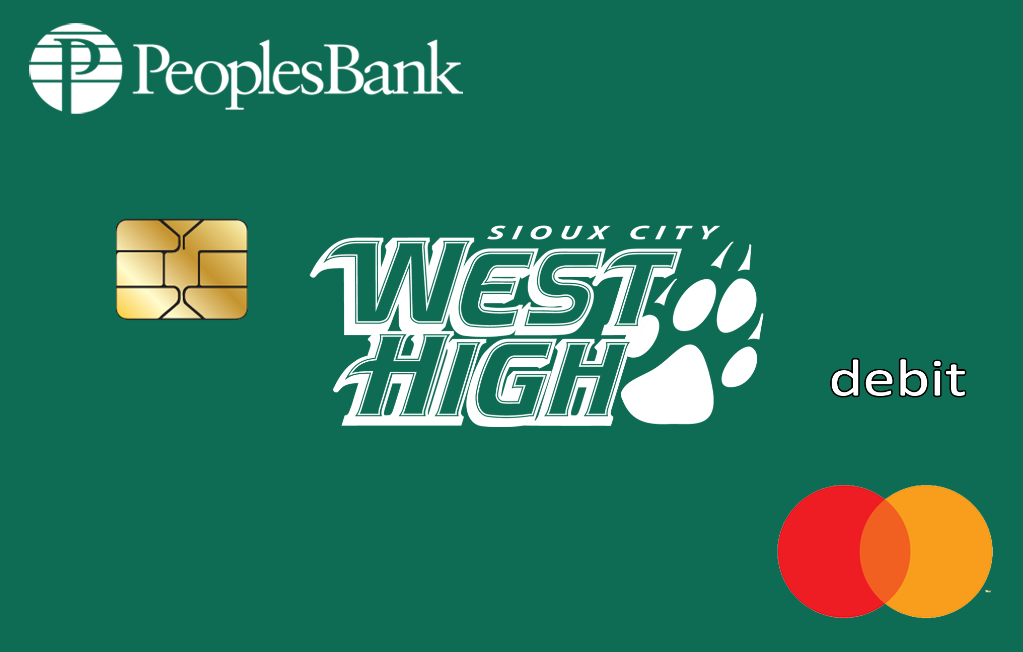Sioux City West debit card