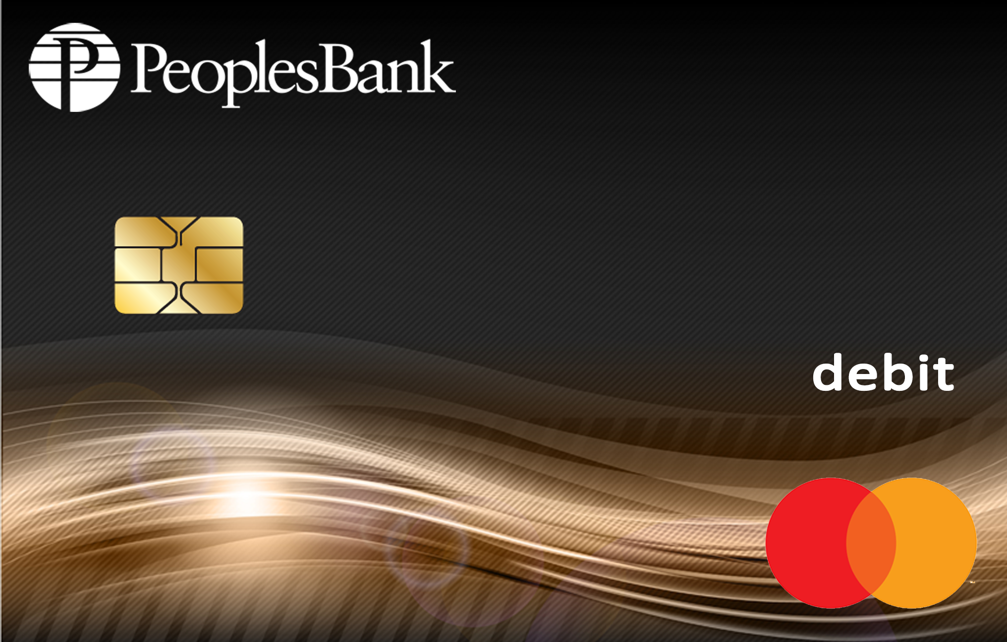 Glow Curve debit card